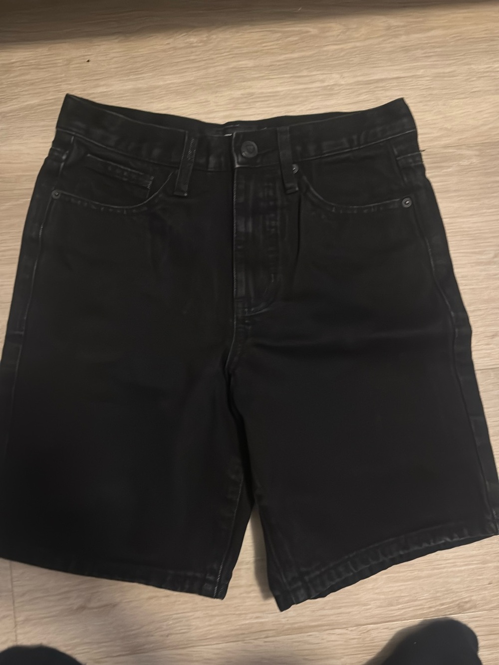 RSQ Men's Black Denim Jean Shorts